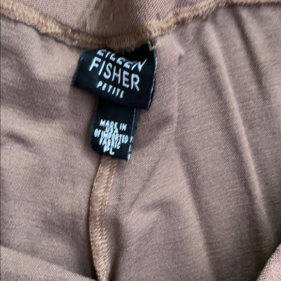 Eileen Fisher Washable Stretch Crepe Pants PL - Picture 2 of 4